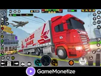 Crazy car transport truck image