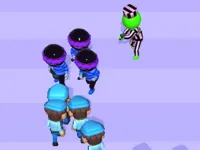 Police Clash 3D image