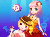 Mermaid Princess Dress Up Salon image