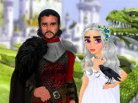 Dragon Queen Wedding Dress image